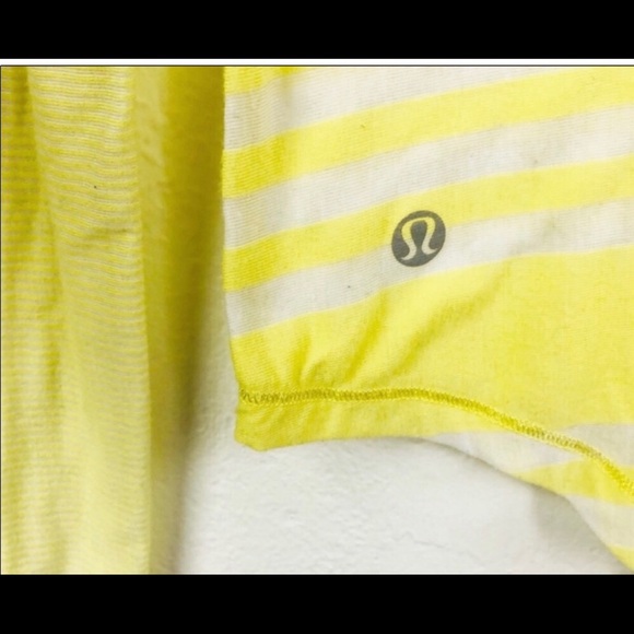 Lululemon Long Sleeve Shirt-Size 6 Yellow - Picture 12 of 12
